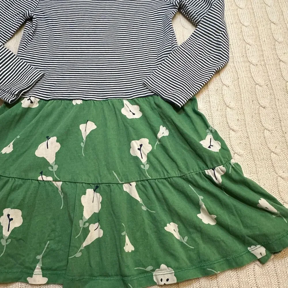 Tea Collection Long Sleeve Dress sz 6 Swing Dress